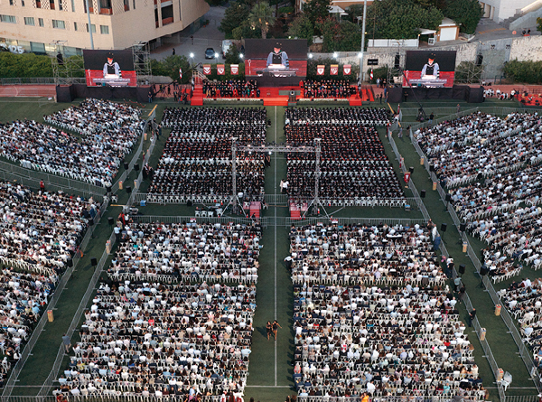 1,470 Undergraduates Receive Their Degrees at AUB's 157th Commencement Ceremony