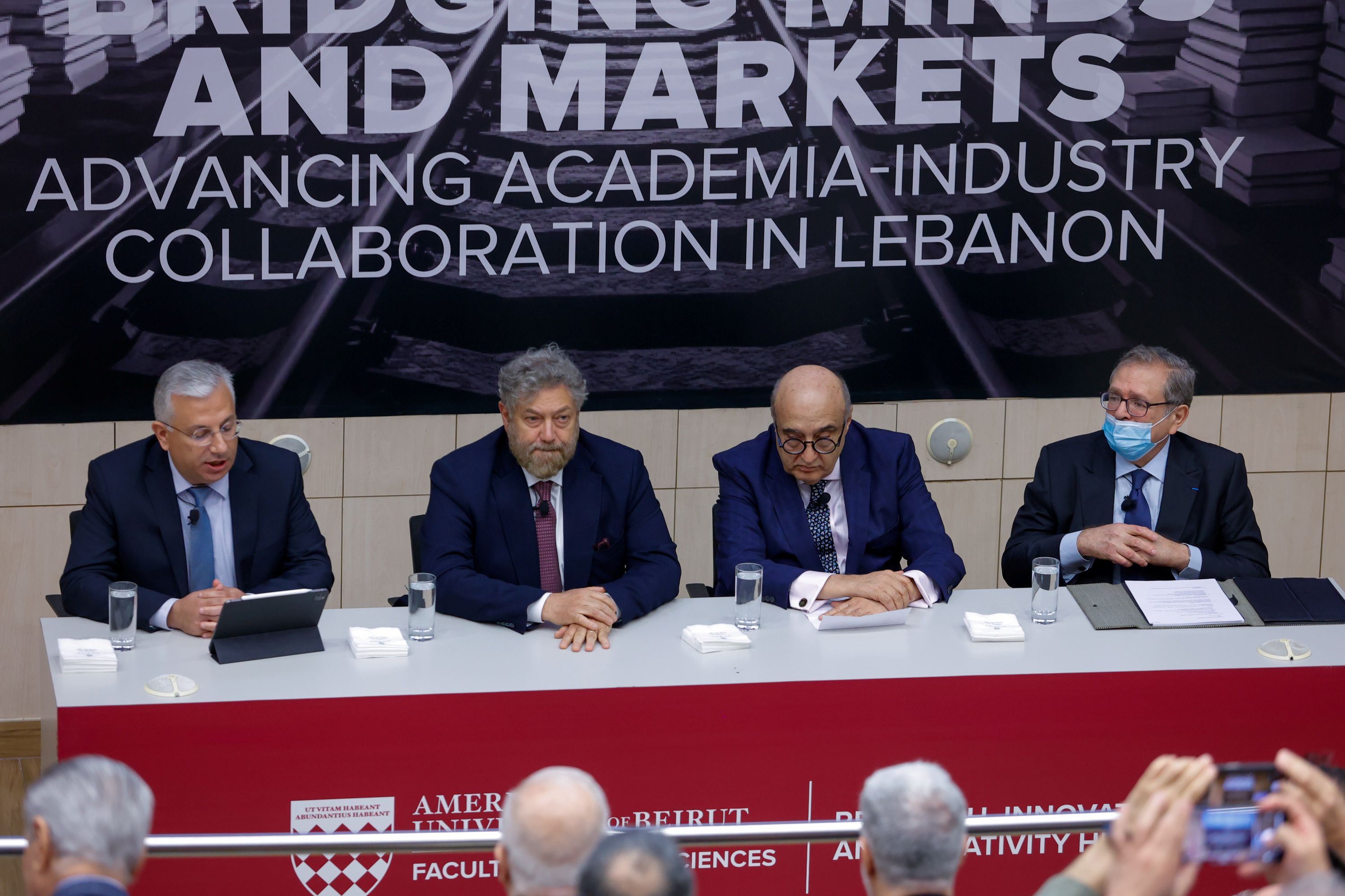 Dr. Khouzama Knio delivering the welcome note