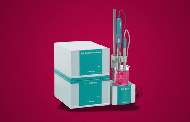 Image of the conductivity and pH meter