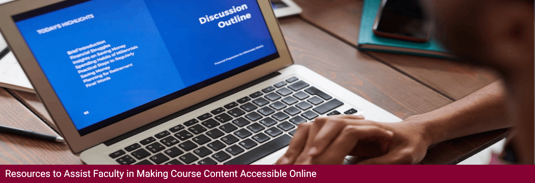 Making Course Content Online